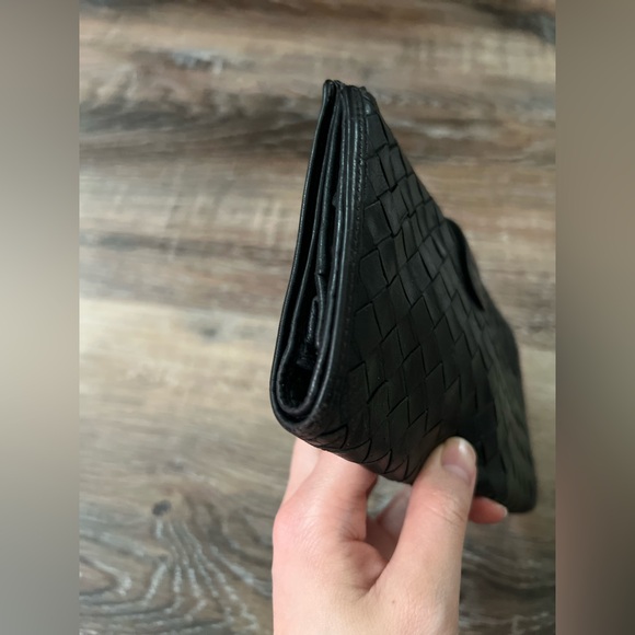 Vintage BOTTEGA VENETA black wallet - read description - Picture 5 of 16